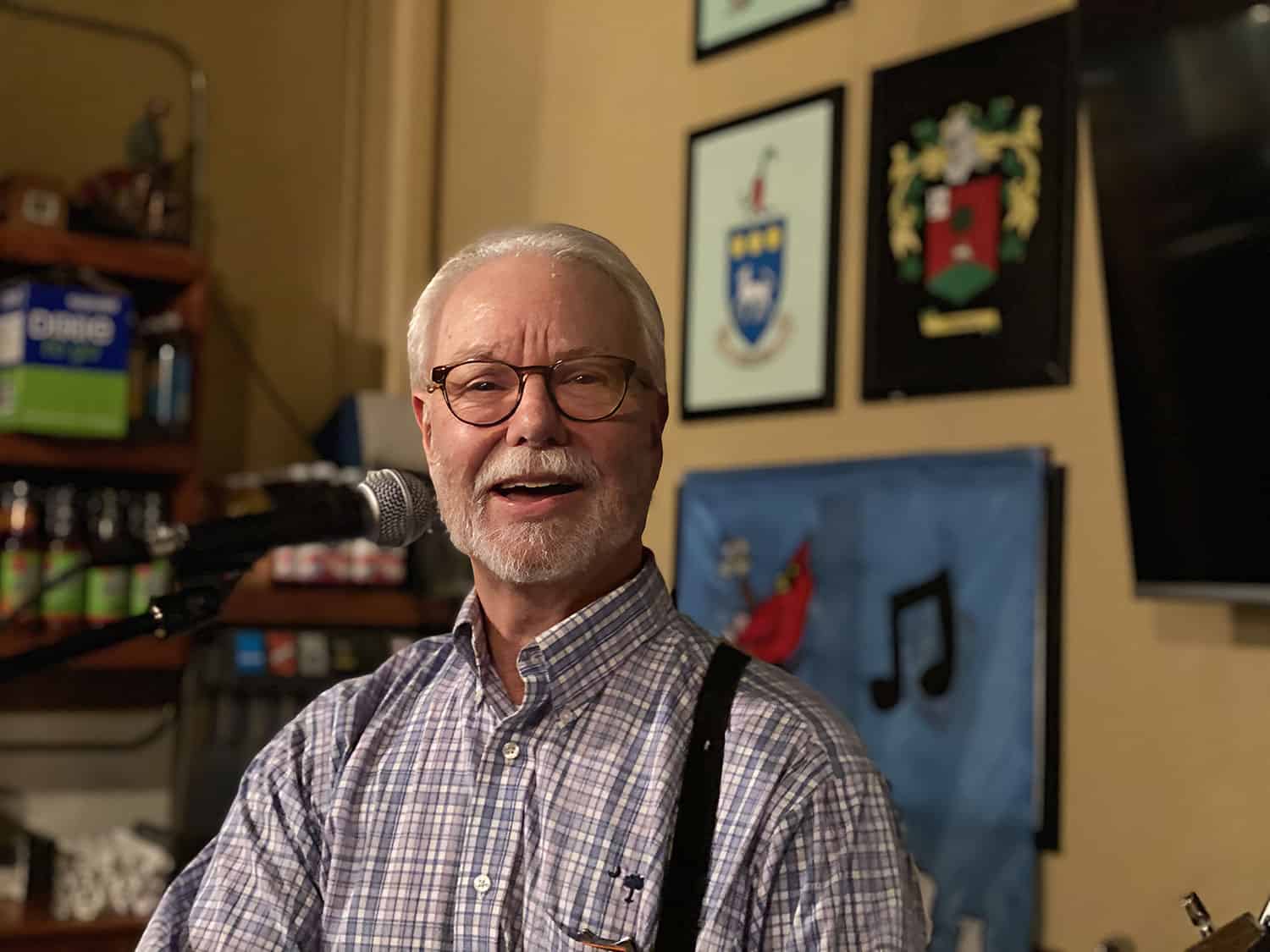 photo of Russell at the VOCAL showcase